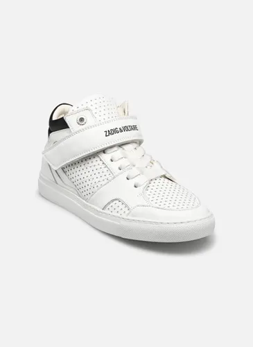 Baskets Mid Flash Smooth Calfskin Perf pour - Zadig & Voltaire - Modalova