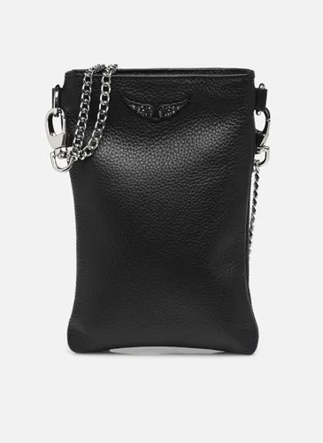 Petite Maroquinerie Rock Phone Pouch Grained Leath pour Sacs - Zadig & Voltaire - Modalova