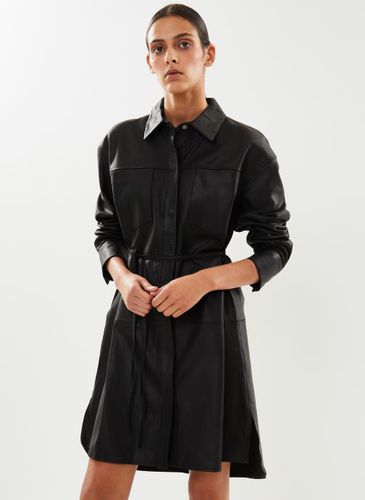 Vêtements Viblackie L/S Leather Shirt Dress/Rou pour Accessoires - Vila - Modalova