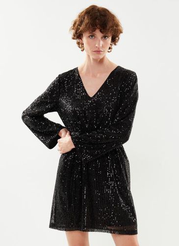 Vêtements Viglitas Deep V-Neck L/S Sequin Dress pour Accessoires - Vila - Modalova