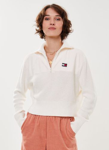 Vêtements Tjw Half Zip Badge Rib Sweater pour Accessoires - Tommy Jeans - Modalova