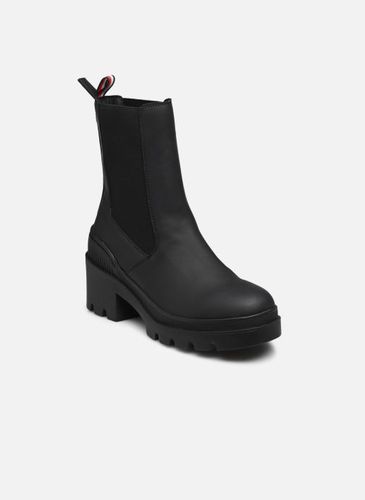 Bottines et boots RUBBERIZED MID HEEL BOOT - Tommy Hilfiger - Modalova