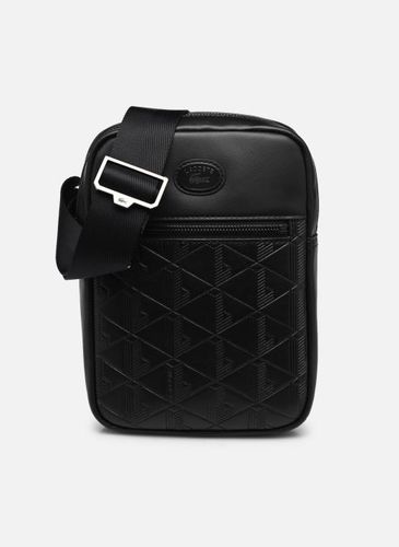 Sacs Vertical Monogram Print Leather Bag pour Sacs - Lacoste - Modalova