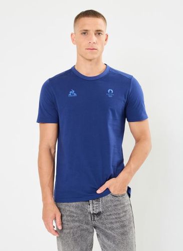 Vêtements ESS P24 Tee SS N°2 M blue depths - JO 2024 pour Accessoires - Le Coq Sportif - Modalova