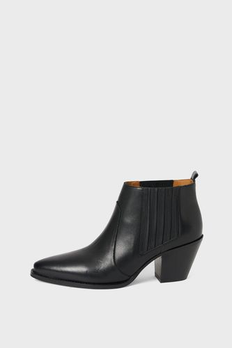 Boots à talon en cuir - JESSE - Gerard Darel - Modalova