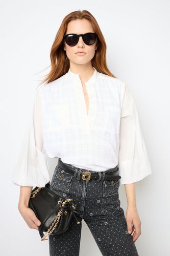 Blouse en coton - BASILIA - Blanc - GD - Modalova