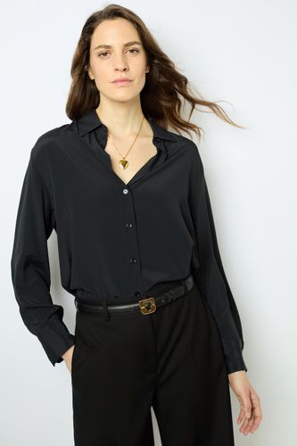 Chemise fluide noire - BEATA - Noir - GD - Modalova