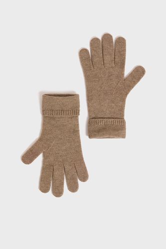 Gants en cachemire - PRUNE - Beige - GD - Modalova