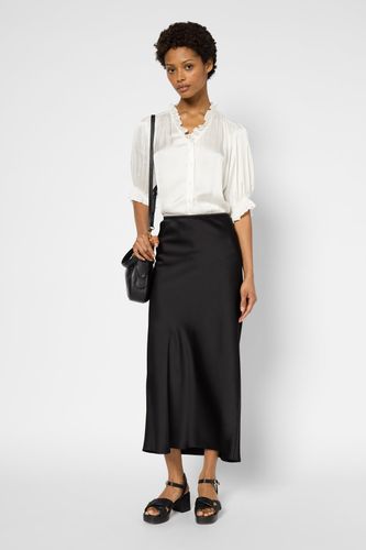 Jupe midi en satin - CLEMENCE - Gerard Darel - Modalova