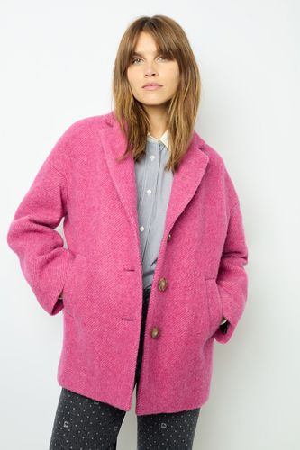 Manteau court fuchsia - LINETTE - GD - Modalova