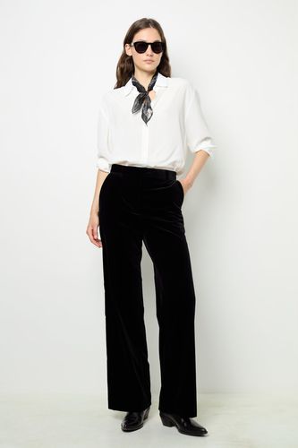 Pantalon en velours lisse - NORA - Gerard Darel - Modalova