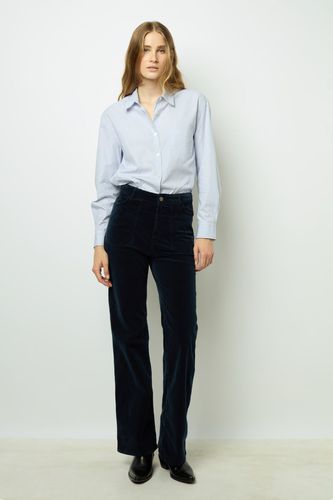 Pantalon flare en velours à côtes - NAZIA - GD - Modalova