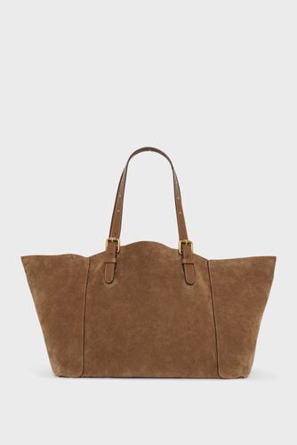 Cabas en cuir velours intérieur métallisé - SIMPLE BAG - Gerard Darel - Modalova