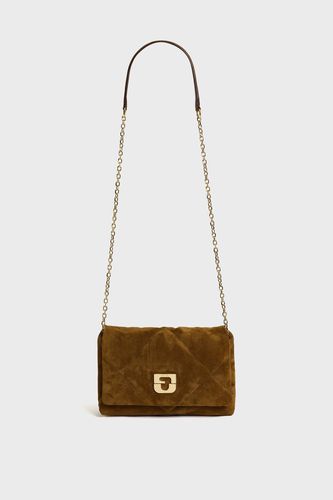 Sac porté travers en cuir velours matelassé- LE FANNY - GD - Modalova