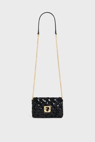 Mini sac porté travers en sequin - LE MINI FANNY - GD - Modalova