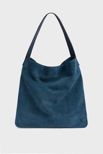 Sac Hobo en cuir velours - LADY - GD - Modalova