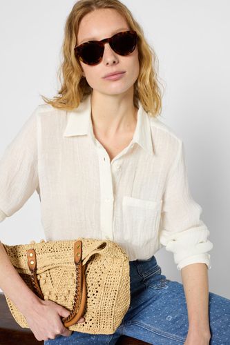 Chemise en lin - UXANA - Ecru - Gerard Darel - Modalova