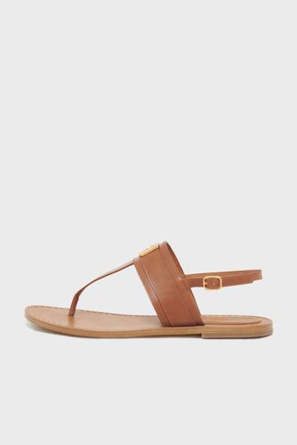 Sandales plates en cuir - TIAGO - Gerard Darel - Modalova