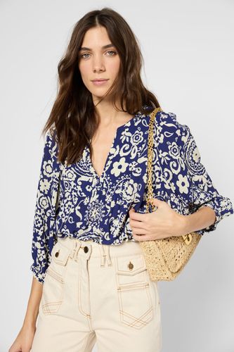 Blouse fluide imprimée - UBELIA - Gerard Darel - Modalova