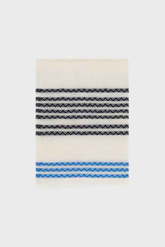 Foulard à rayures ondulées brodées - OLYVIA - Gerard Darel - Modalova