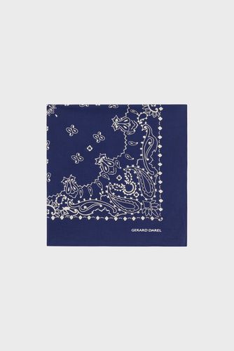 Bandana en coton - OMAYA - Marine - Gerard Darel - Modalova