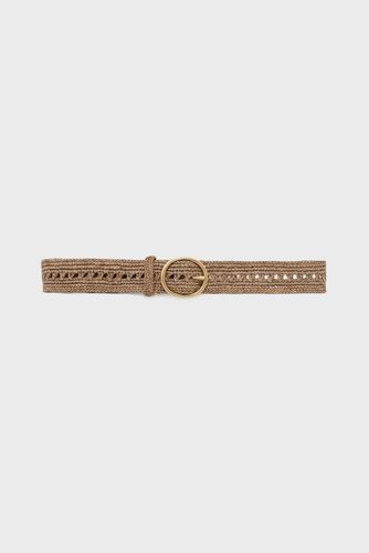 Ceinture en raphia - ERIKA - Taupe - Gerard Darel - Modalova