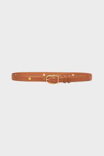 Ceinture signature en cuir - DIANE - Gerard Darel - Modalova