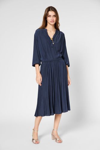 Jupe plissée en satin - VANIA - Gerard Darel - Modalova