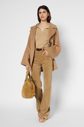 Manteau court ceinturé - STELLA - Gerard Darel - Modalova