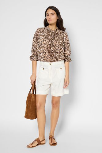 Short blanc à poches - Blanc - Gerard Darel - Modalova