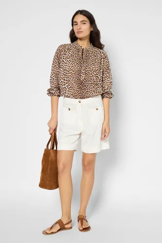 Short blanc à poches - Blanc - Gerard Darel - Modalova
