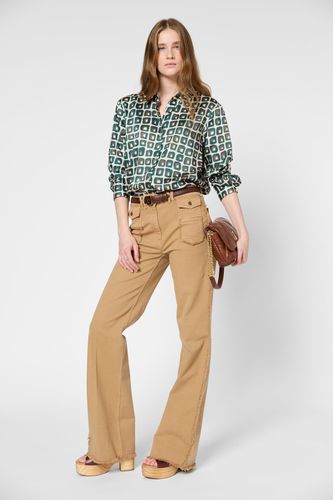 Jean flare à franges - ANNA - Gerard Darel - Modalova