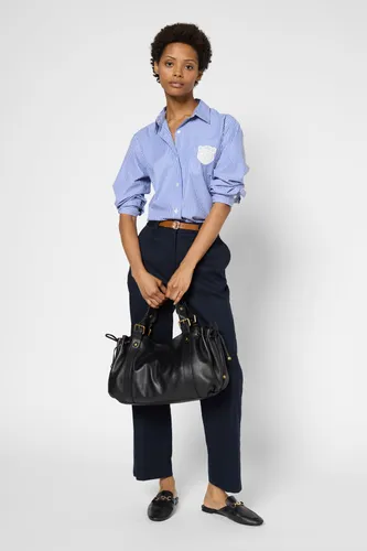 Pantalon 7/8 en coton à ceinture - LUVA - Gerard Darel - Modalova