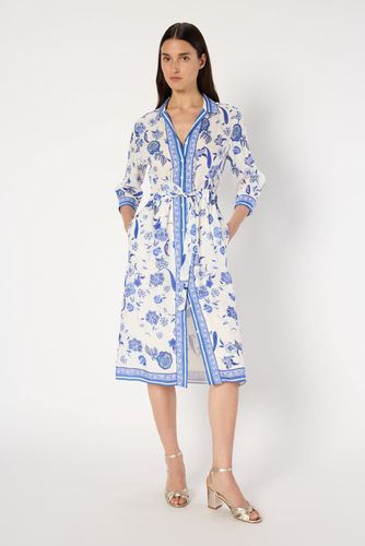 Robe chemise longue imprimée - POLETTE - Gerard Darel - Modalova