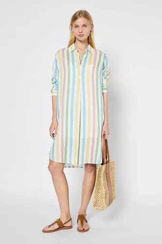 Robe chemise à rayures multico - PINELOPI - Gerard Darel - Modalova