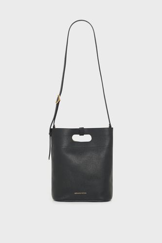 Sac seau en cuir intérieur métallisé - AVA - / - GD - Modalova