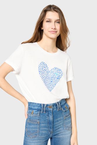 T-shirt cœur en coton - GLORIA - GD - Modalova