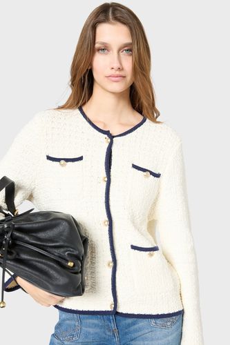 Cardigan en coton JOVIE - Ecru - GD - Modalova