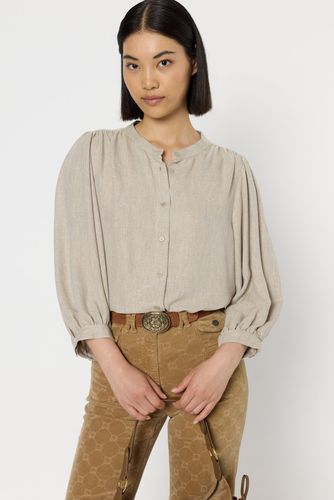 Chemise à col rond et lurex - ALANA - Gerard Darel - Modalova