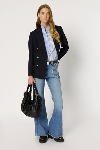 Blouse rayée à volants - ANYA - Gerard Darel - Modalova