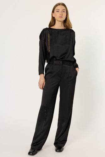 Pantalon fluide en satin - CANDICE - Gerard Darel - Modalova