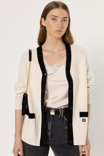 Gilet bicolore en laine - ESTER - Gerard Darel - Modalova