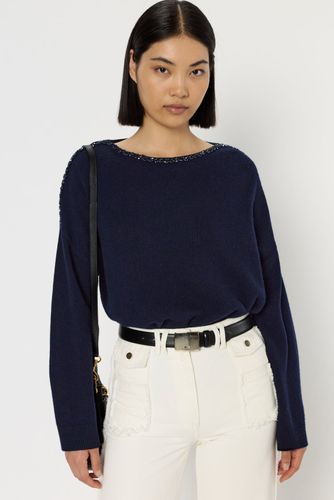 Pull ample en laine à strass - ESME - Gerard Darel - Modalova