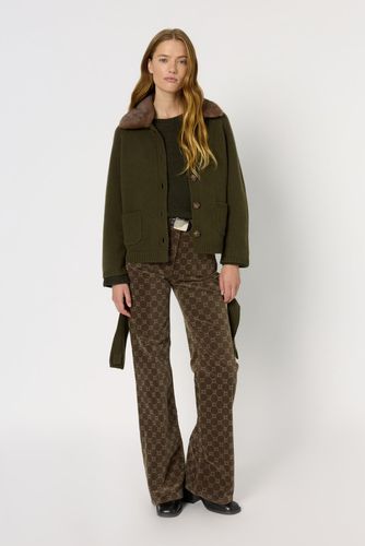 Gilet en cachemire à col - ELENA - Gerard Darel - Modalova