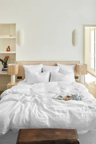 Housse de couette en lin lavé - Gerard Darel - Modalova