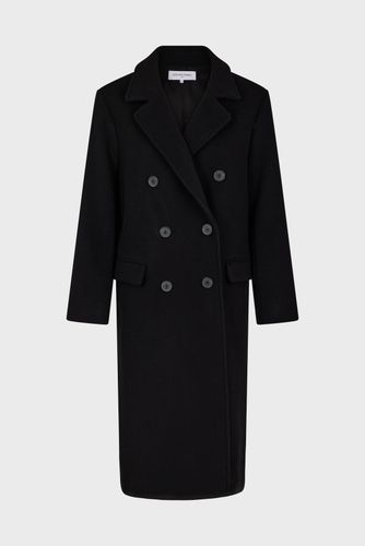 Manteau long en laine mélangée - SAMANTHA - Gerard Darel - Modalova
