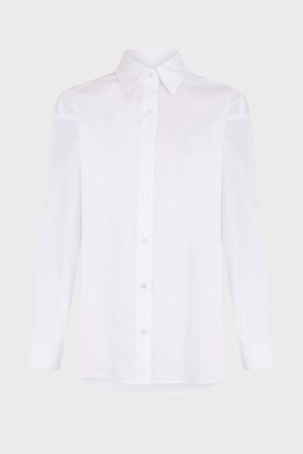 Chemise blanche en popeline - Blanc - GD - Modalova