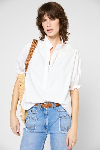 Blouse en popeline de coton - ANNYR - Gerard Darel - Modalova