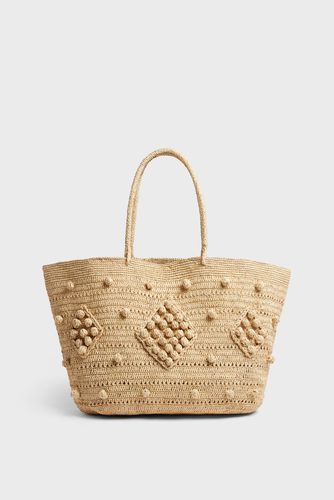 Panier en raphia - ANOUK - Ficelle - GD - Modalova