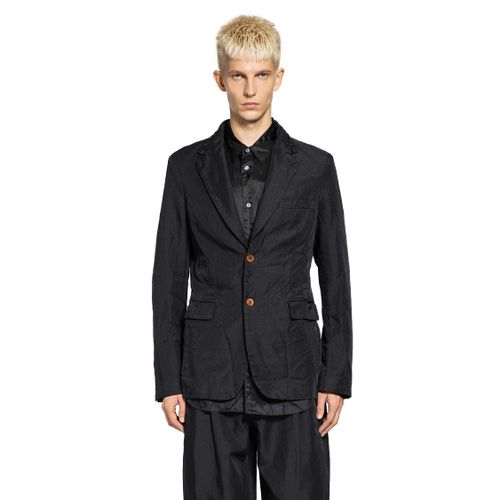 Crinkled Nylon Blazer - COMME DES GARCONS HOMME PLUS - Modalova